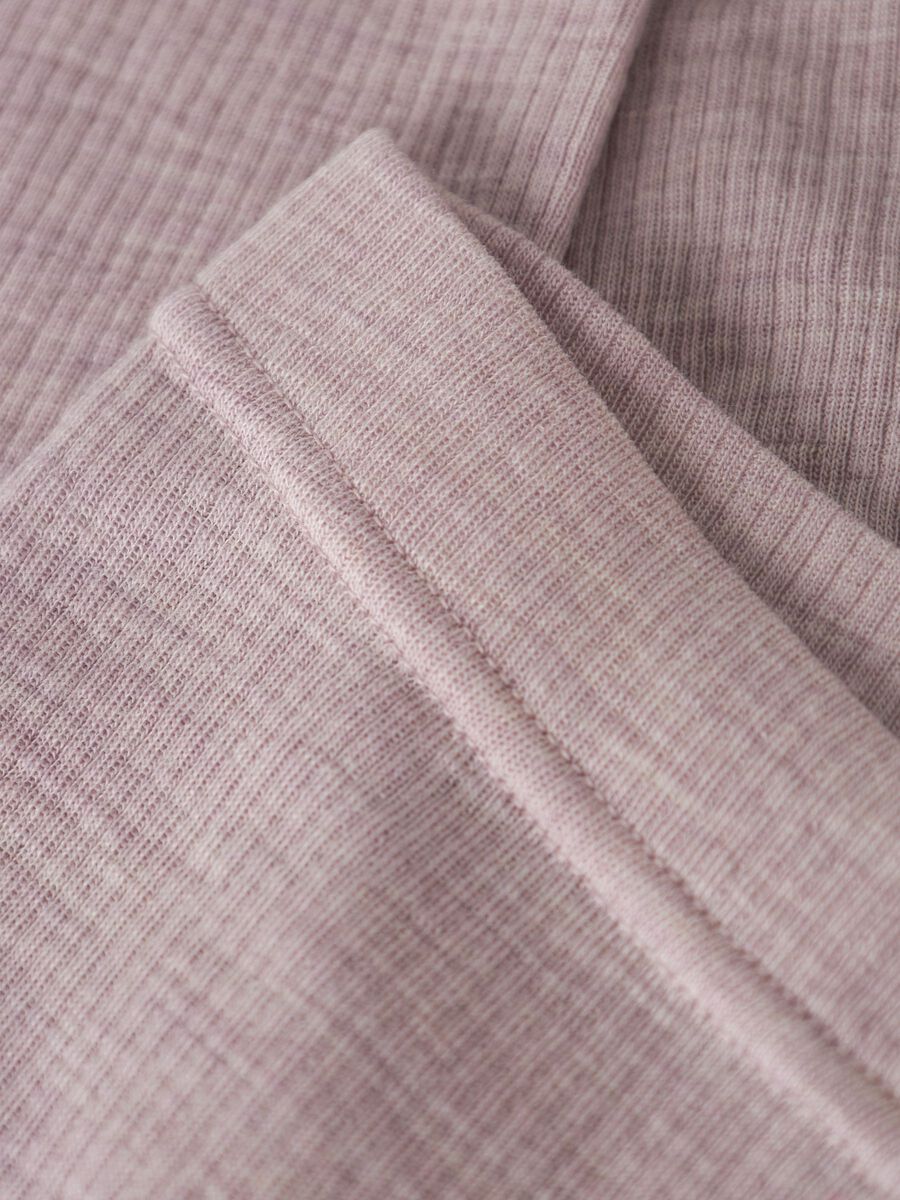 Carousel image 5 MERINO WOOL LEGGINGS, Violet Ice