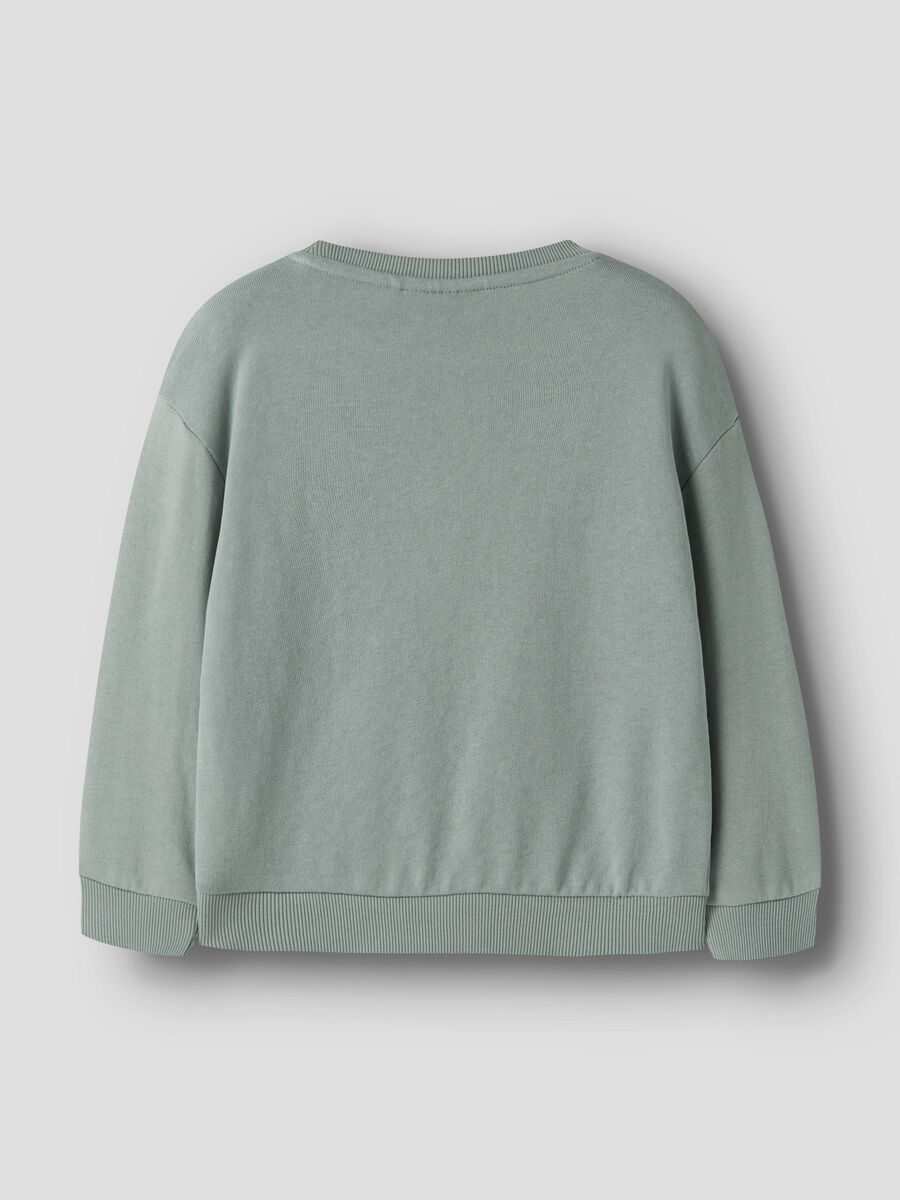 Product carousel image 2 RELAXED FIT SWEATSHIRT, Green Milieu