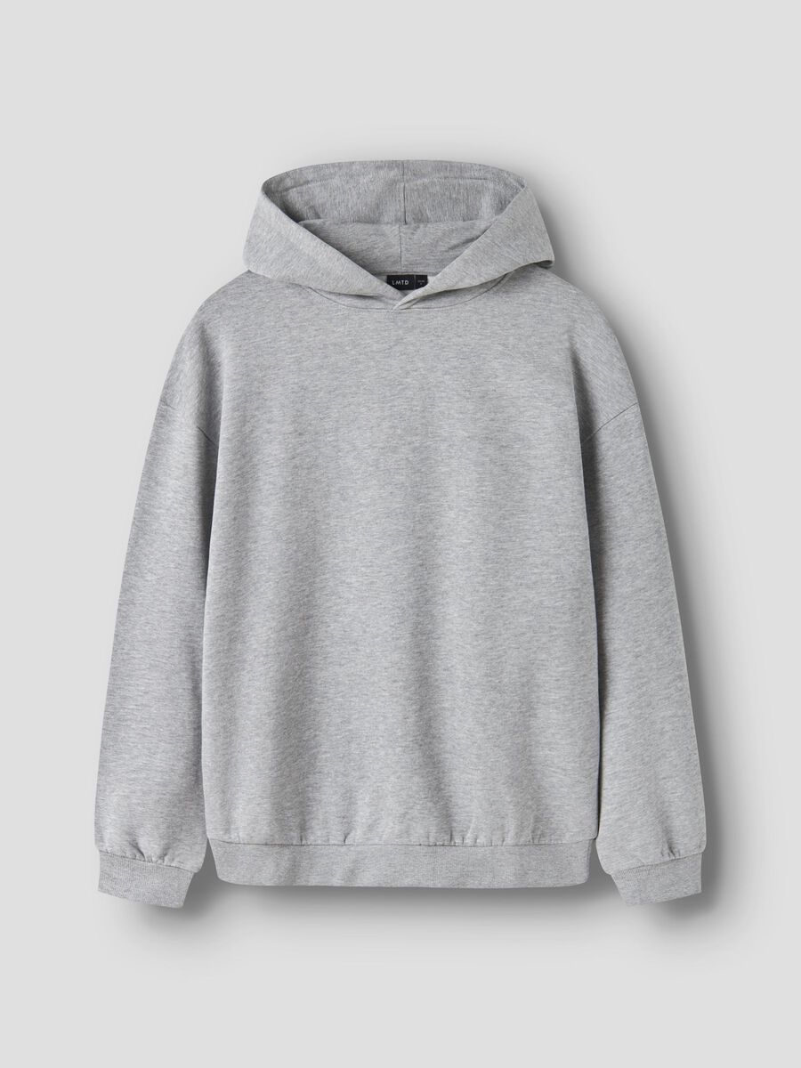 Product carousel image - OVERSIZE FIT HOODIE, Grey Melange | 2