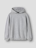 Product image thumbnail - OVERSIZE FIT HOODIE, Grey Melange | 1