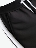 Name it PANEL STRIPE SWEATPANTS, Black, highres - 13174225_Black_006.jpg