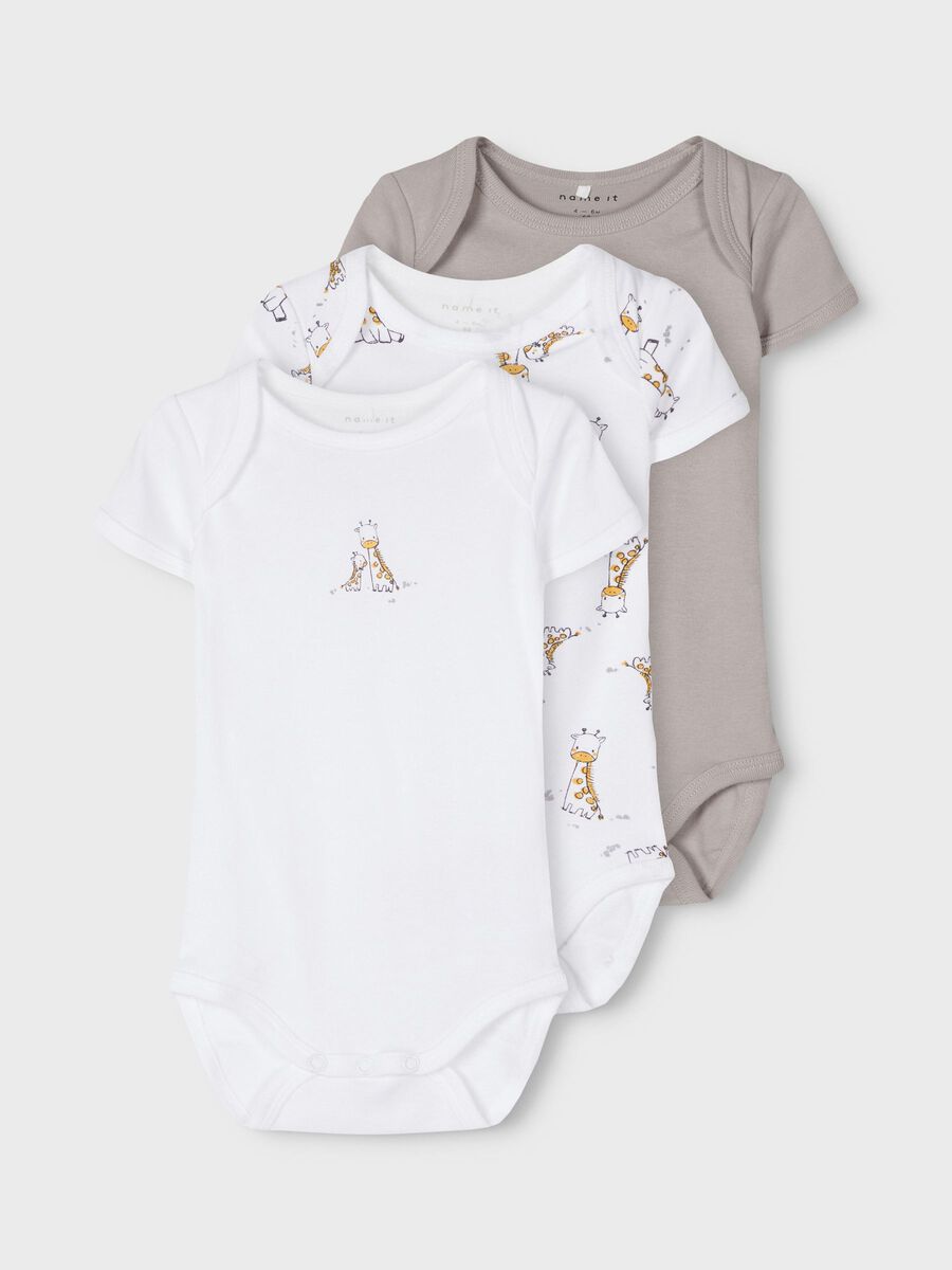 Name it 3-PACK SHORT-SLEEVED BODYSUIT, Alloy, highres - 13189131_Alloy_003.jpg