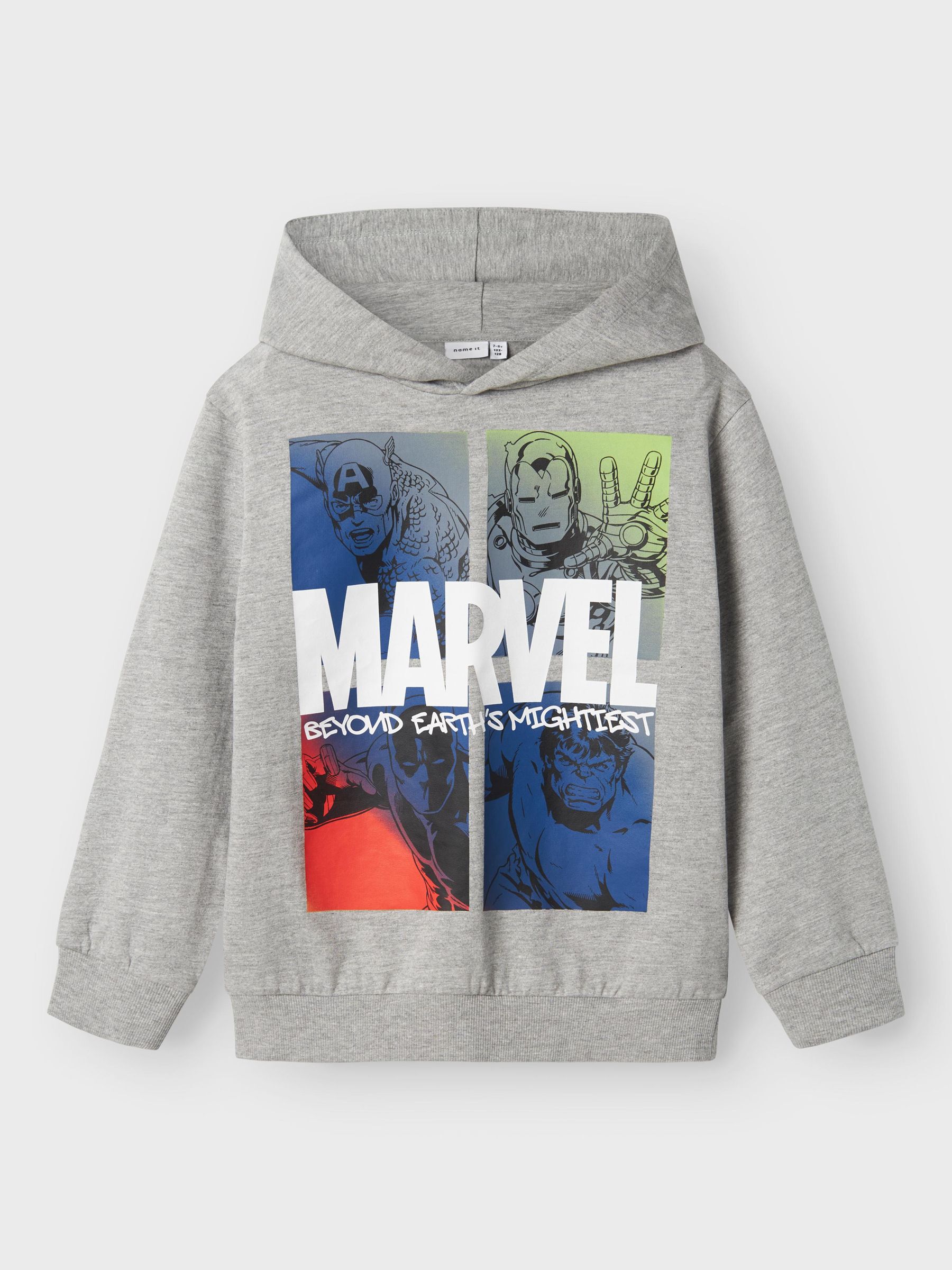 Grey marvel hoodie sales