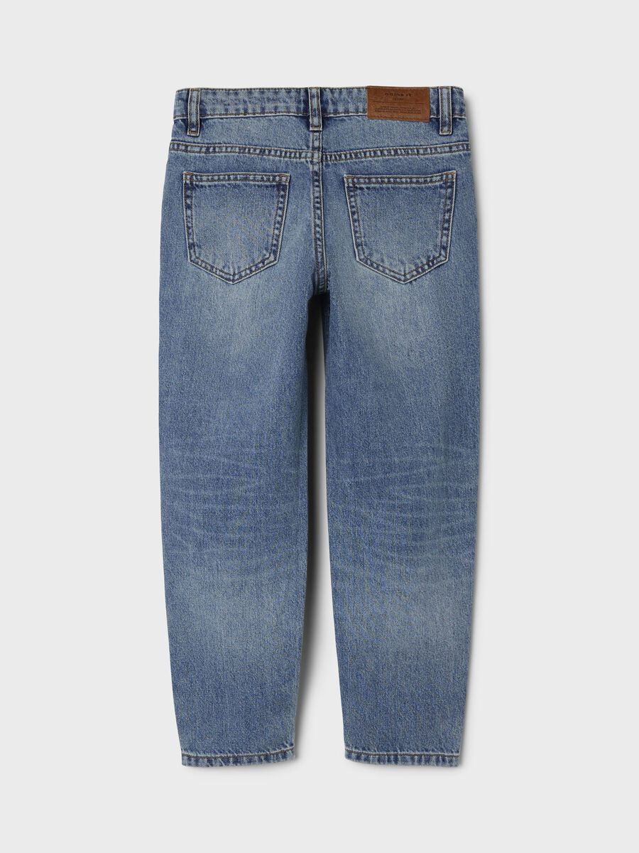 name it AVSMALNANDE PASSFORM JEANS, Dark Blue Denim, highres - 13219131_DarkBlueDenim_1106418_002.jpg