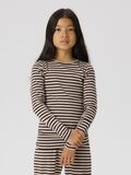 Product image thumbnail 2 RIBSTRIK TOP MED LANGE &AElig;RMER, Black Coffee