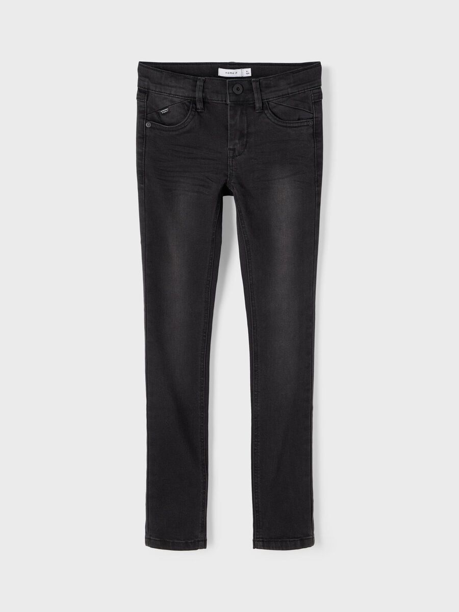 Name it FIGURNÆR PASSFORM JEANS, Black Denim, highres - 13185210_BlackDenim_003.jpg