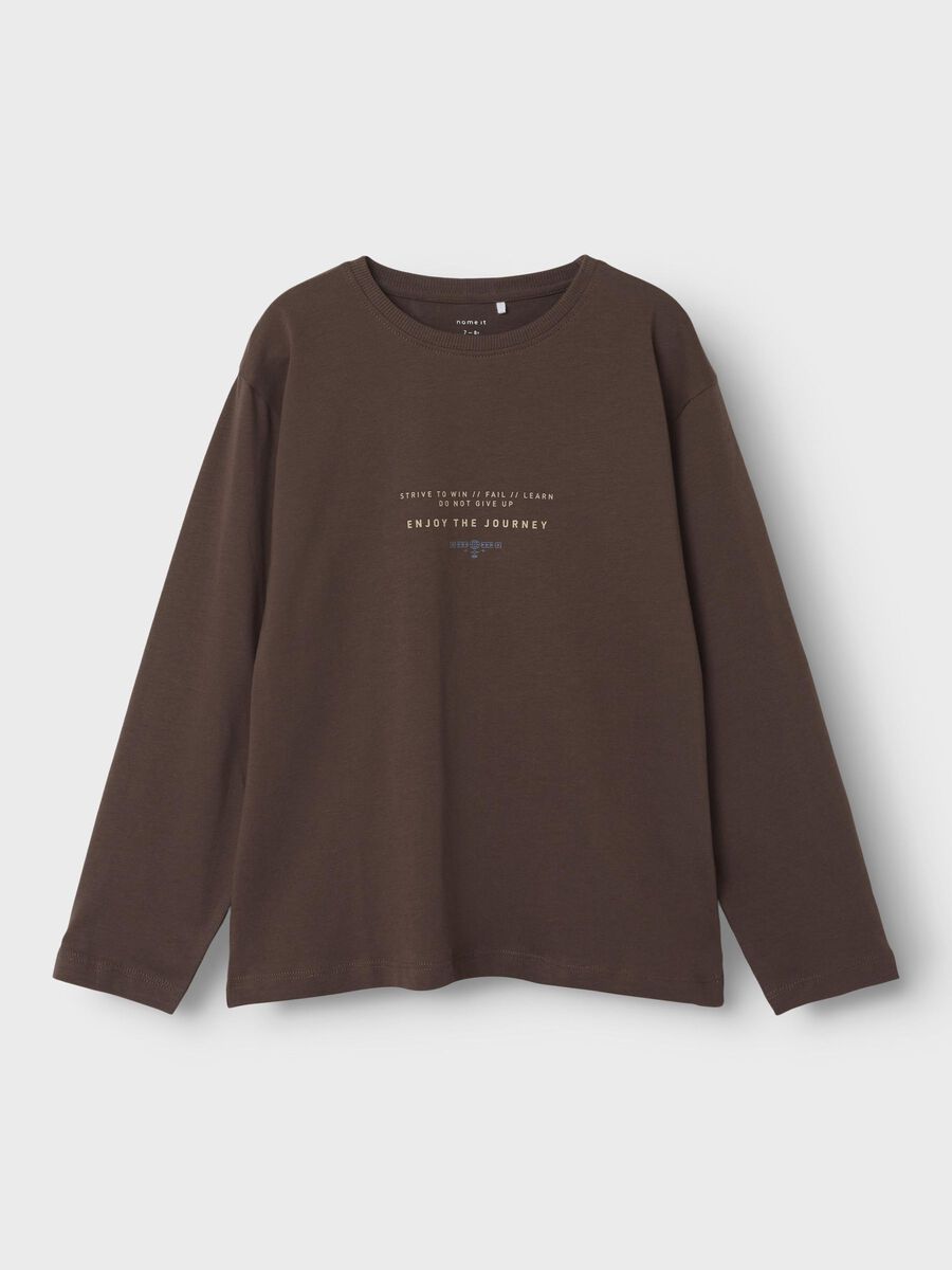 name it REGULAR FIT LONG SLEEVED TOP, Chocolate Martini, highres - 13239599_ChocolateMartini_003.jpg
