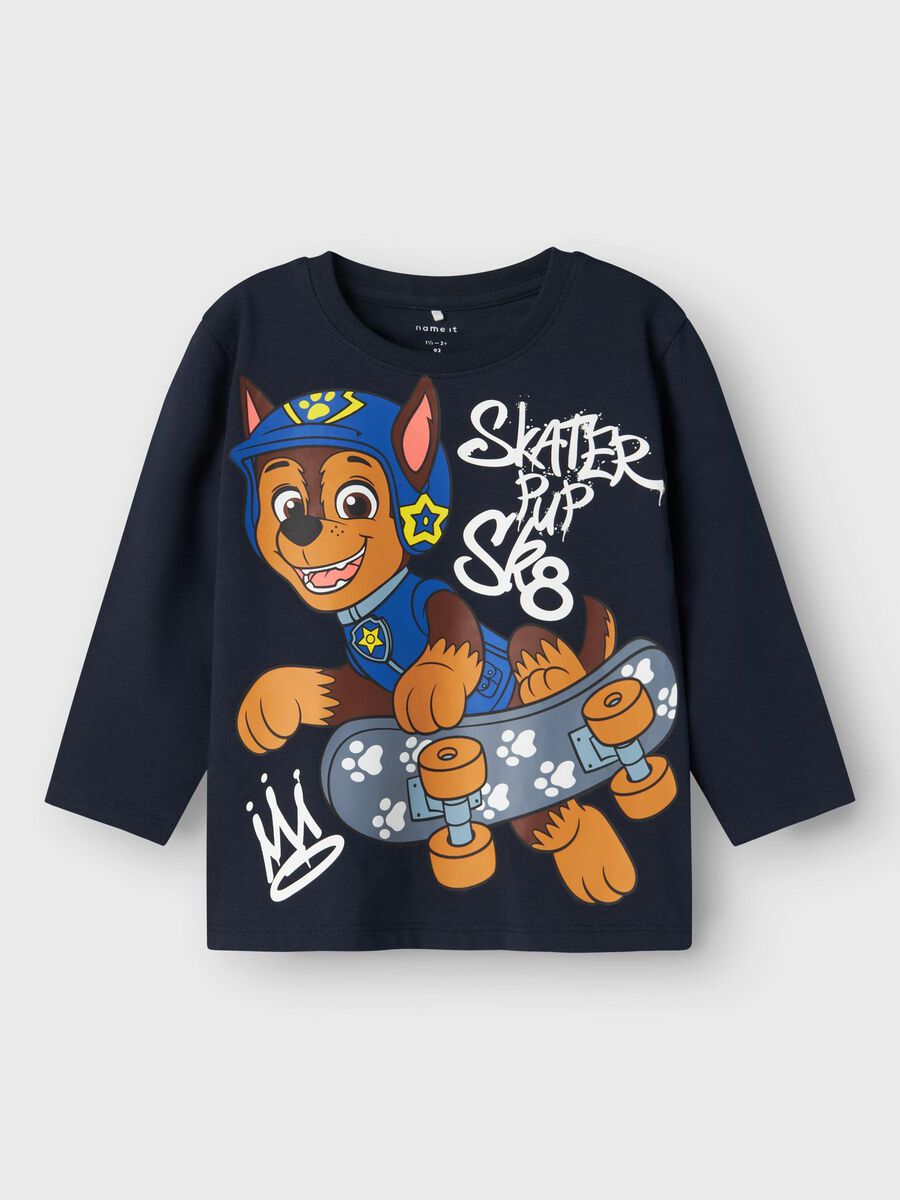 Name it PAW PATROL LONG SLEEVED TOP, Dark Sapphire, highres - 13236303_DarkSapphire_003.jpg