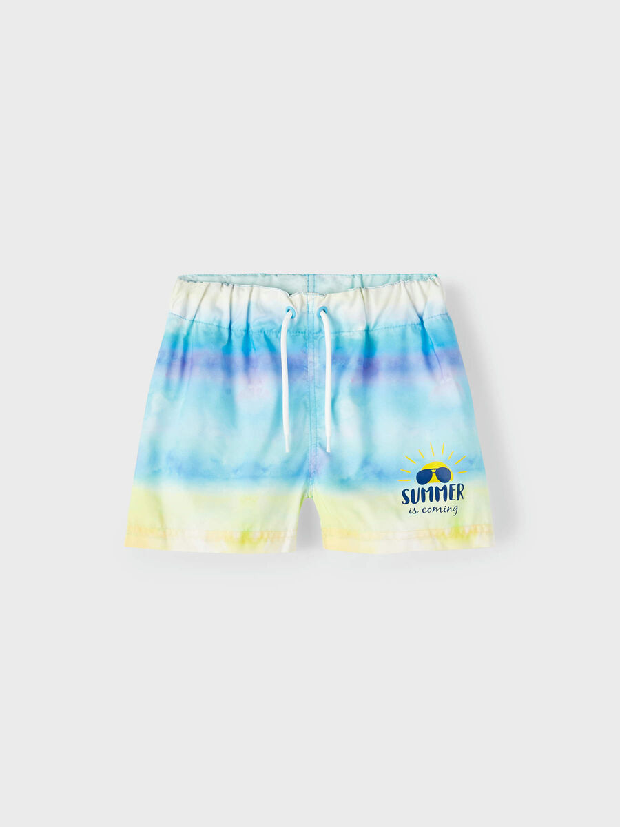 Carousel image 1 TIE DYE SWIM SHORTS, Crystal Seas