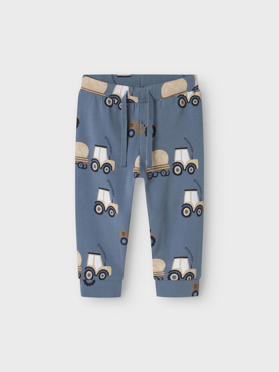 name it ORGANIC COTTON TROUSERS, Blue Mirage, highres - 13247839_BlueMirage_003.jpg