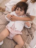 Product image thumbnail - REGULAR FIT KNITTED CARDIGAN, Coconut Milk | 3