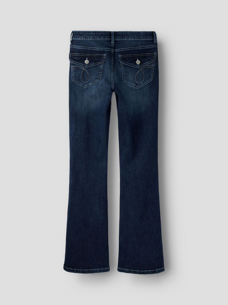 Carousel image 4 BOOTCUT JEANS, Dark Blue Denim