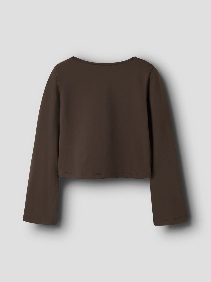 Product carousel image 2 WRAP LONG SLEEVED TOP, Delicioso