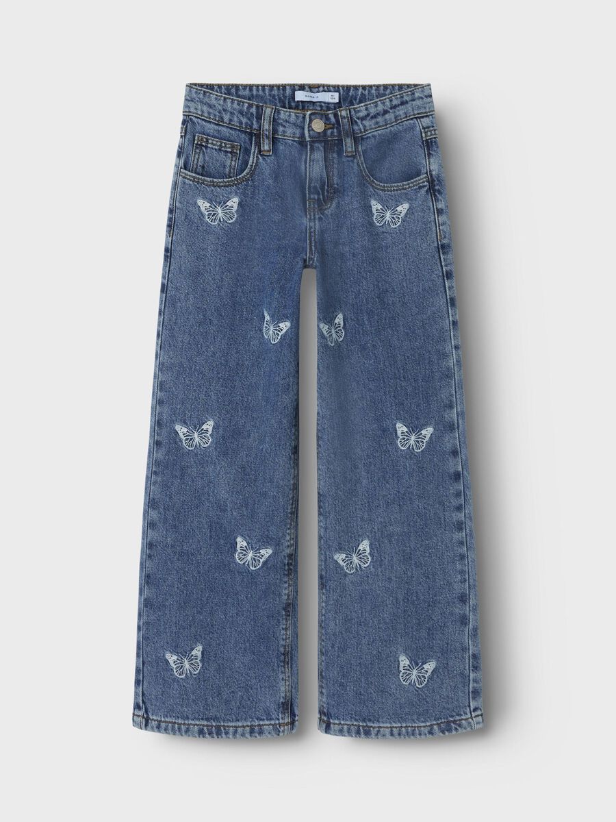 name it WIDE LEG JEANS, Medium Blue Denim, highres - 13230795_MediumBlueDenim_1181007_003.jpg