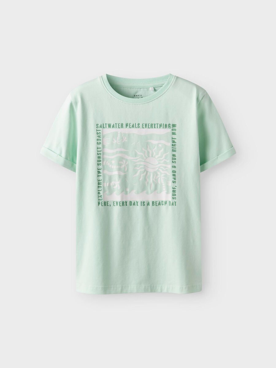 name it REGULAR FIT T-SHIRT, Honeydew, highres - 13227472_Honeydew_1203044_003.jpg