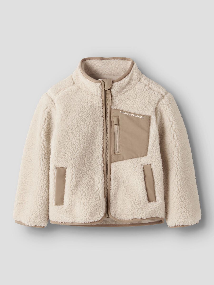 Carousel image 1 TEDDY JACKET, Moonbeam
