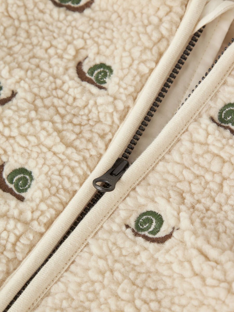 Carousel image 4 SHERPA TEDDY JACKET, Turtledove