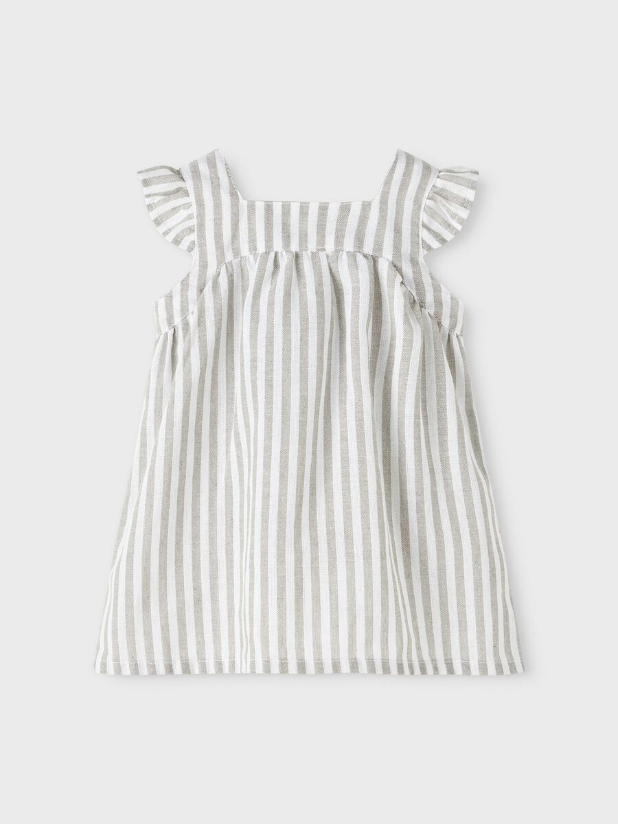 Name it STRIPED DRESS, Dried Sage, highres - 13216742_DriedSage_003.jpg