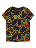 Name it GOLD CHAIN PRINT T-SHIRT, Black, highres - 13173060_Black_001.jpg