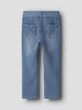 Product image thumbnail - SLIM FIT SWEAT JEANS, Medium Blue Denim | 4