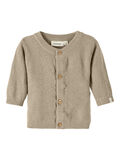 Name it LONG SLEEVED KNITTED CARDIGAN, White Pepper, highres - 13215448_WhitePepper_001.jpg