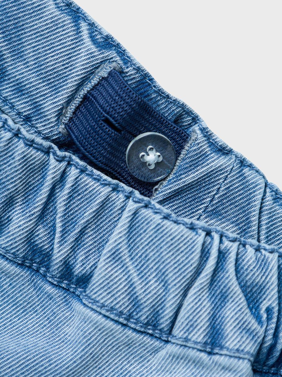 name it BAGGY SHORTS EN JEAN, Light Blue Denim, highres - 13227054_LightBlueDenim_005.jpg
