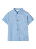 Name it DE ALGODÓN DE MANGA CORTA CAMISA, Sterling Blue, highres - 13175700_SterlingBlue_001.jpg