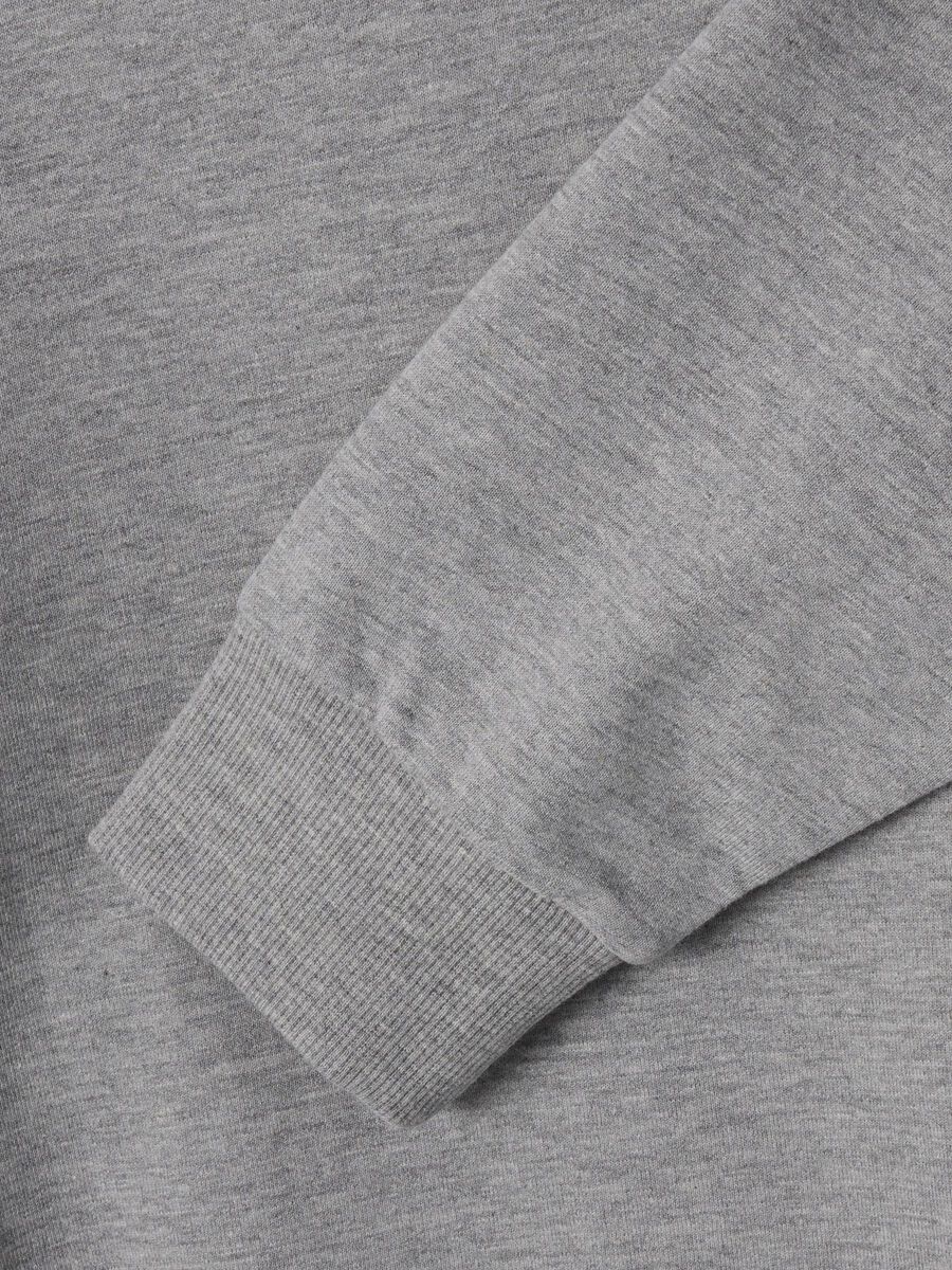 Carousel image 4 UNBRUSHED SWEATSHIRT, Grey Melange