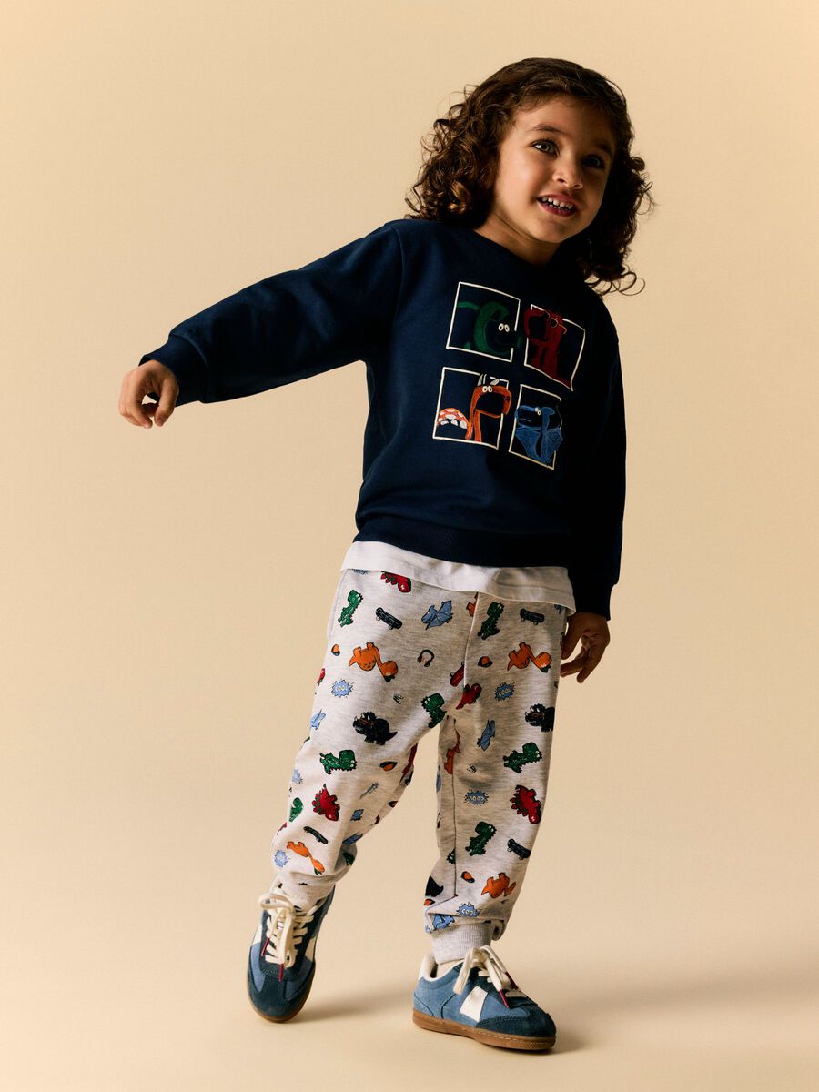 Carousel image 3 REGULAR FIT SWEATPANTS, Light Grey Melange