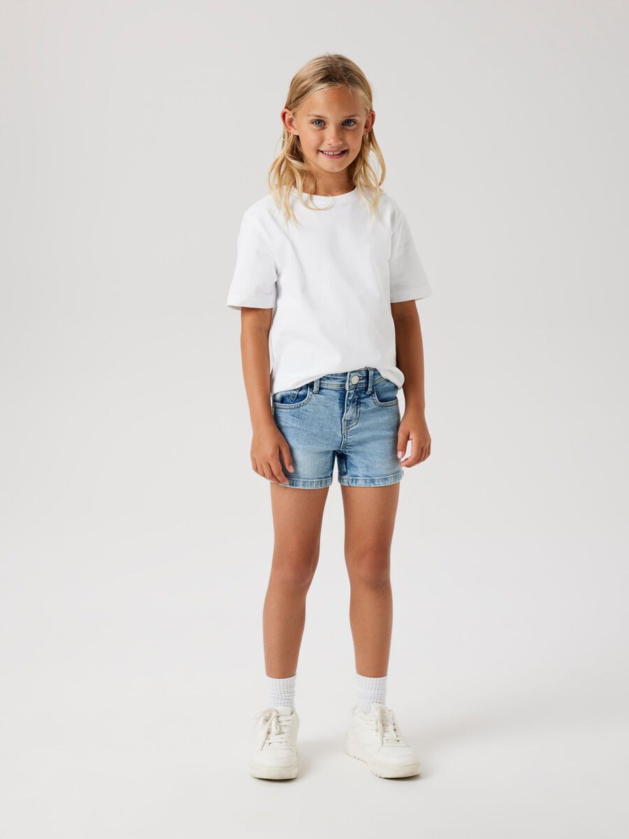 name it COUPE SLIM SHORTS EN JEAN, Light Blue Denim, highres - 13240272_LightBlueDenim_008.jpg