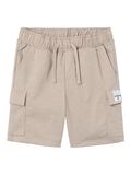 Name it LOOSE FIT SWEAT SHORTS, Pure Cashmere, highres - 13229957_PureCashmere_001.jpg