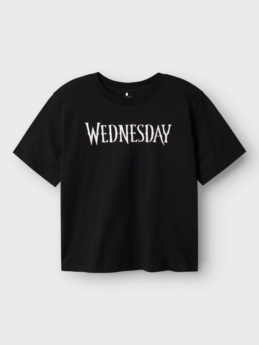 Name it WEDNESDAY T-SHIRT, Black, highres - 13242511_Black_003.jpg