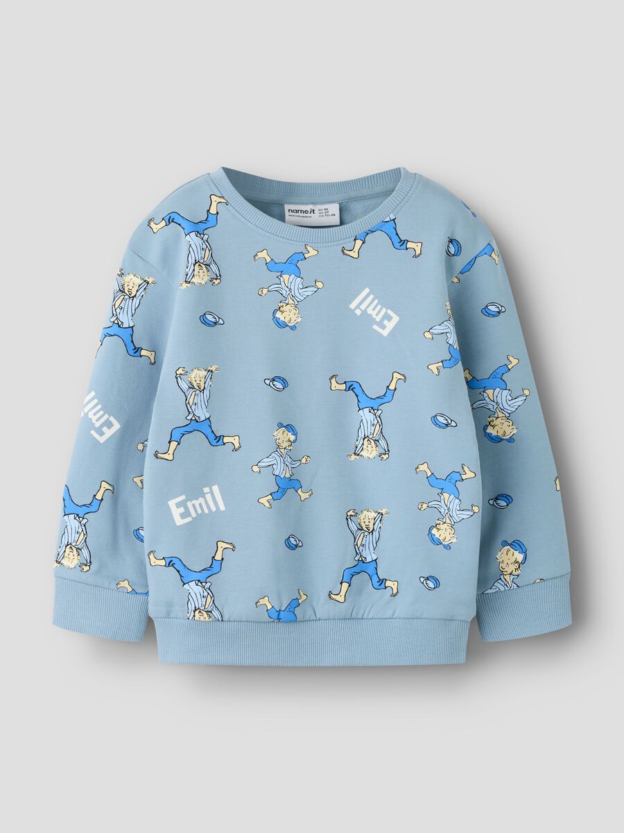 Product carousel image 1 EMIL IN L&Ouml;NNEBERGA SWEAT-SHIRT, Ashley Blue