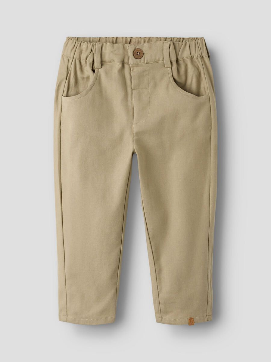 Carousel image - COTON BIOLOGIQUE PANTALON, Twill | 1