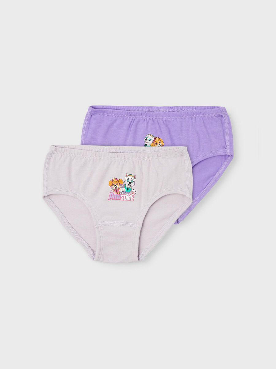 2 PACK PAW PATROL BRIEFS - Toddler Girls', Purple