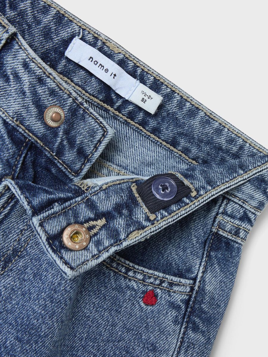 name it BAGGY FIT JEANS, Medium Blue Denim, highres - 13232569_MediumBlueDenim_1192360_005.jpg