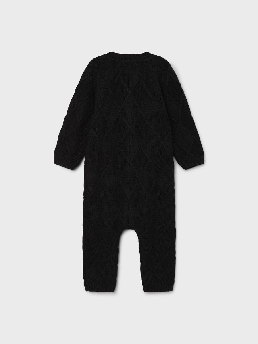 name it MERINO WOOL KNIT SUIT, Black, highres - 13199200_Black_002.jpg