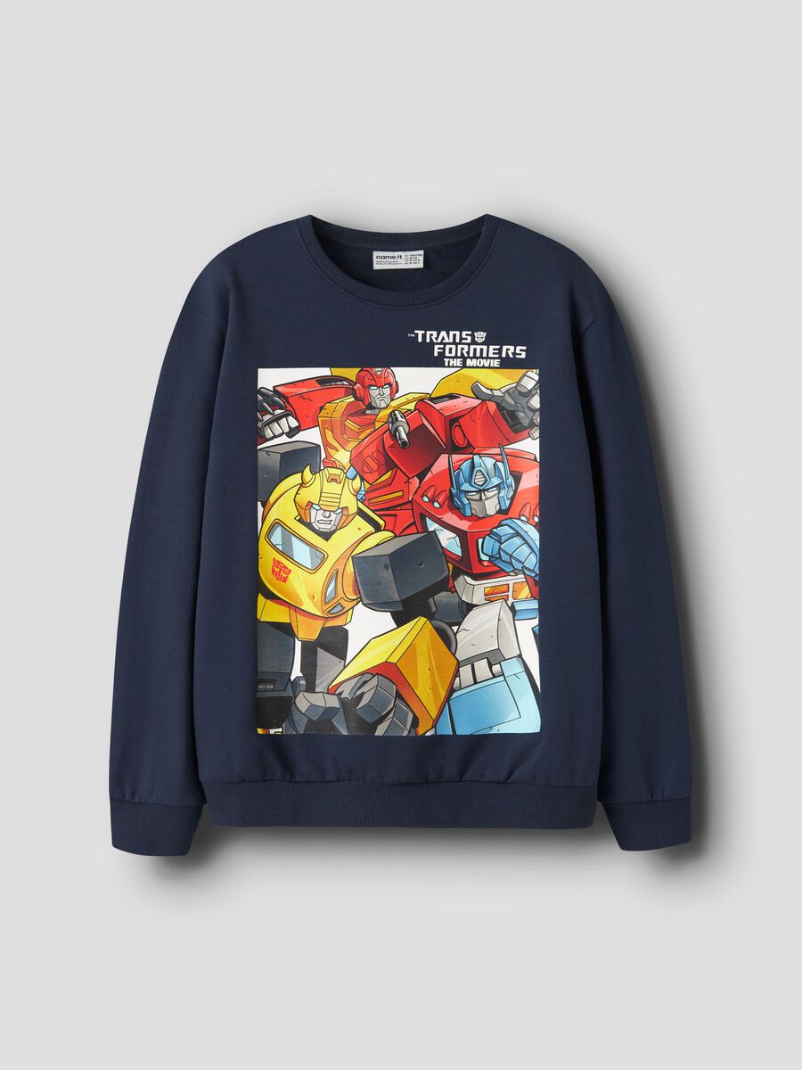 Product carousel image - TRANSFORMERS SWEATSHIRT, Navy Blazer | 1
