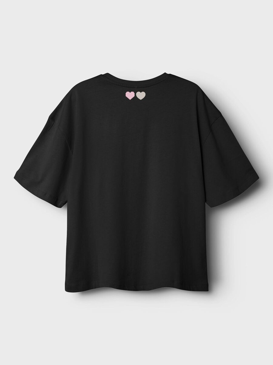 name it RELAXED FIT T-SHIRT, Black, highres - 13235201_Black_002.jpg