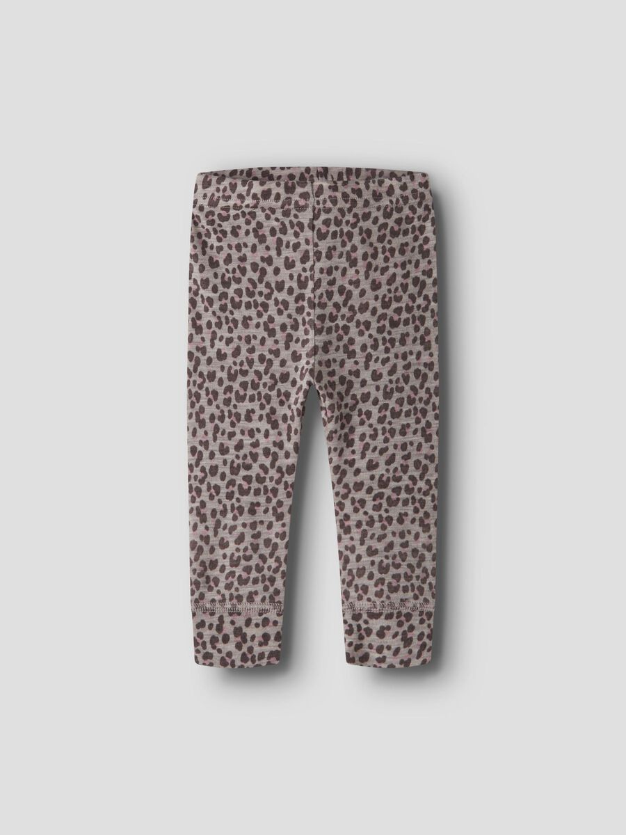 Product carousel image 1 MERINO WOOL LEGGINGS, Satellite
