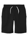 Name it REGULAR FIT SWEAT SHORTS, Black, highres - 13201050_Black_001.jpg
