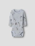Product image thumbnail 1 MERINO WOOL ROMPER, Arctic Ice