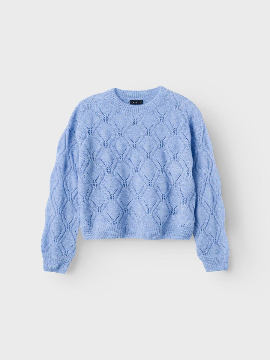 Carousel image - MANGAS LARGAS JERSEY DE PUNTO, Heather | 1