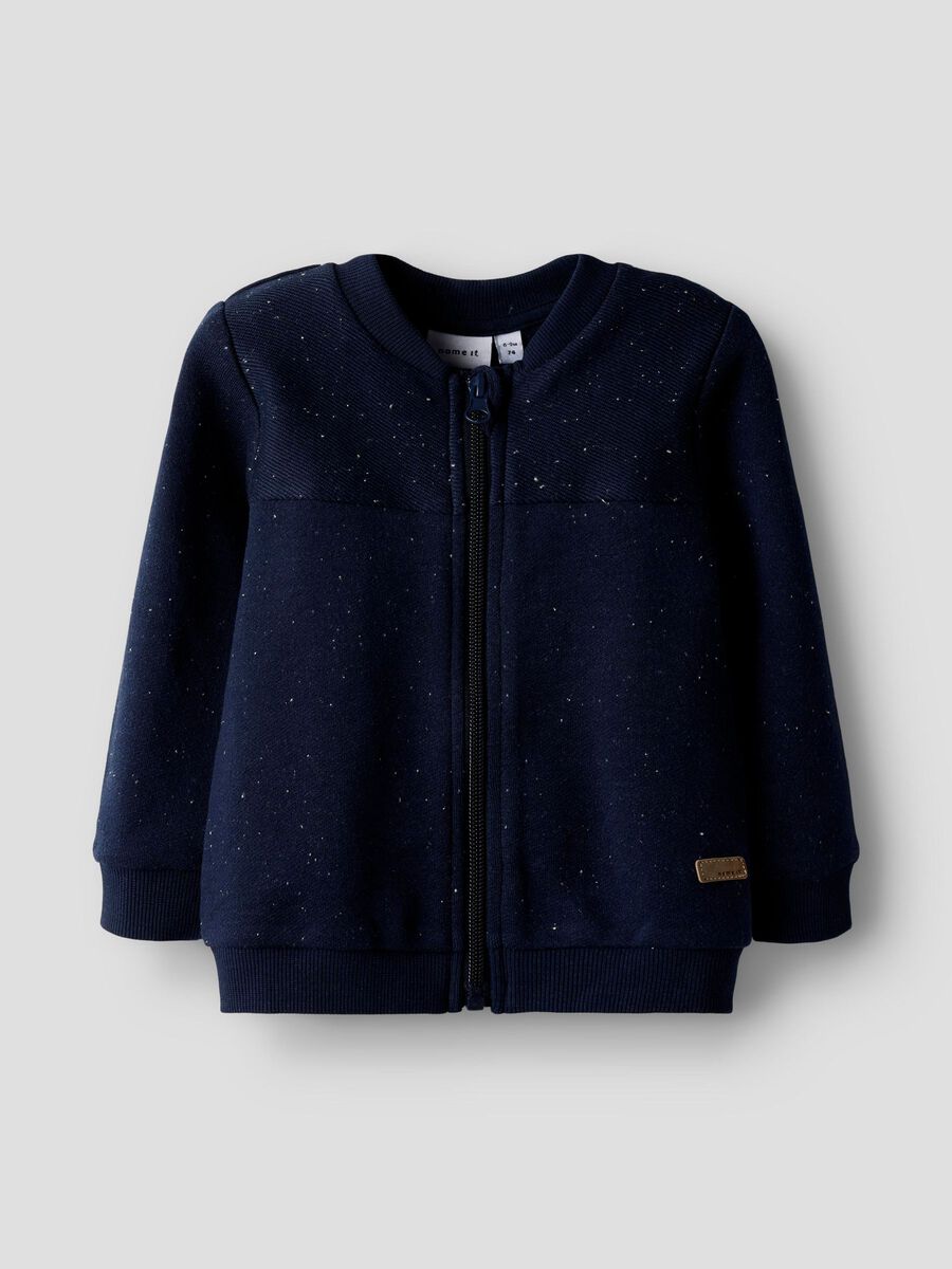 name it EN COTON BIOLOGIQUE SWEAT-SHIRT, Navy Blazer, highres - 13240910_NavyBlazer_003.jpg