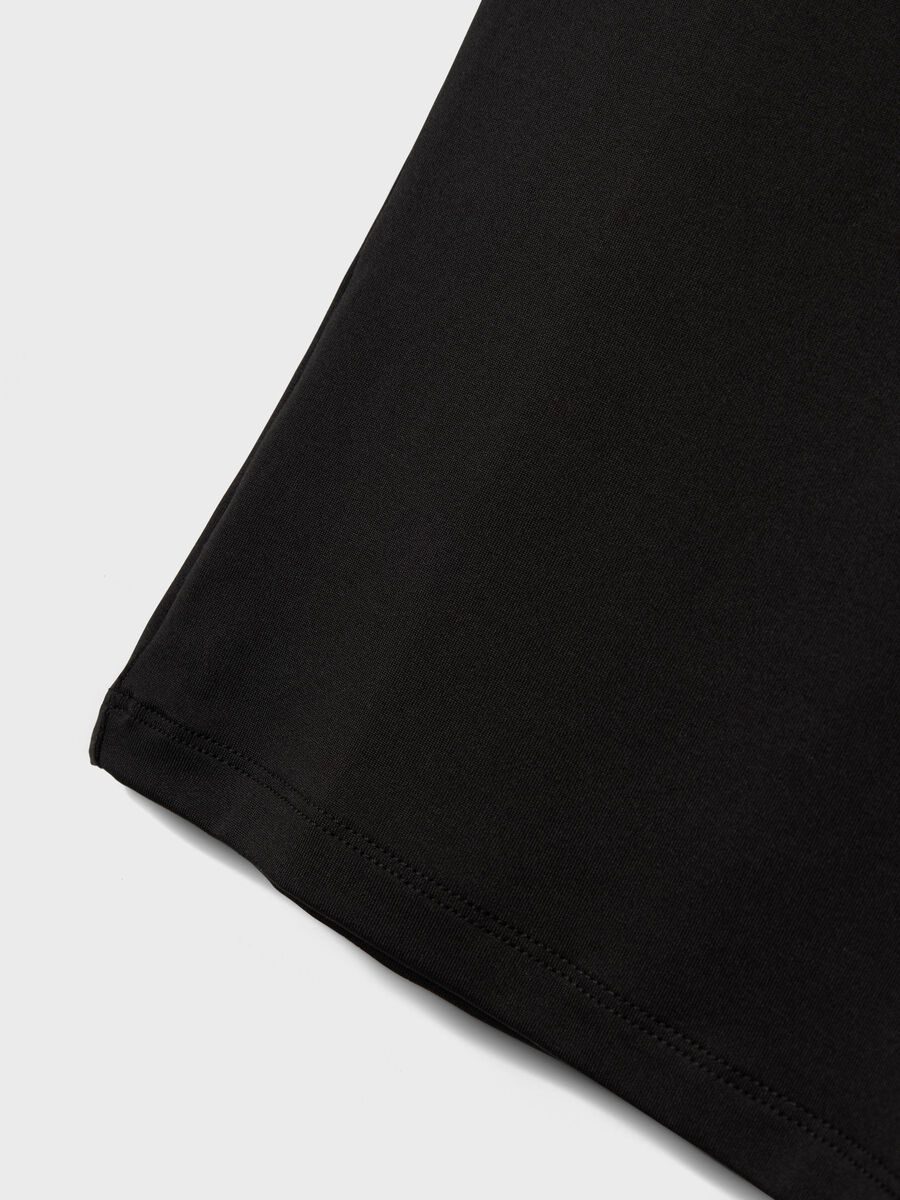 name it SLIM FIT LONG SLEEVED TOP, Black, highres - 13238309_Black_005.jpg