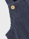 Product image thumbnail - VELOUR OVERALLS, India Ink | 3