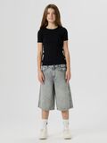 Product image thumbnail 3 BAGGY JORTS DENIM SHORTS, Light Grey Denim