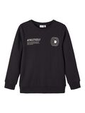 Name it REGULAR FIT SWEATSHIRT, Black, highres - 13219703_Black_001.jpg