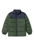 Name it COLOR BLOCK PUFFER JACKET, Kombu Green, highres - 13228720_KombuGreen_001.jpg