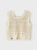 name it COL CARRÉ GILET TRICOTÉ, Vapor Blue, highres - 13240776_VaporBlue_002.jpg